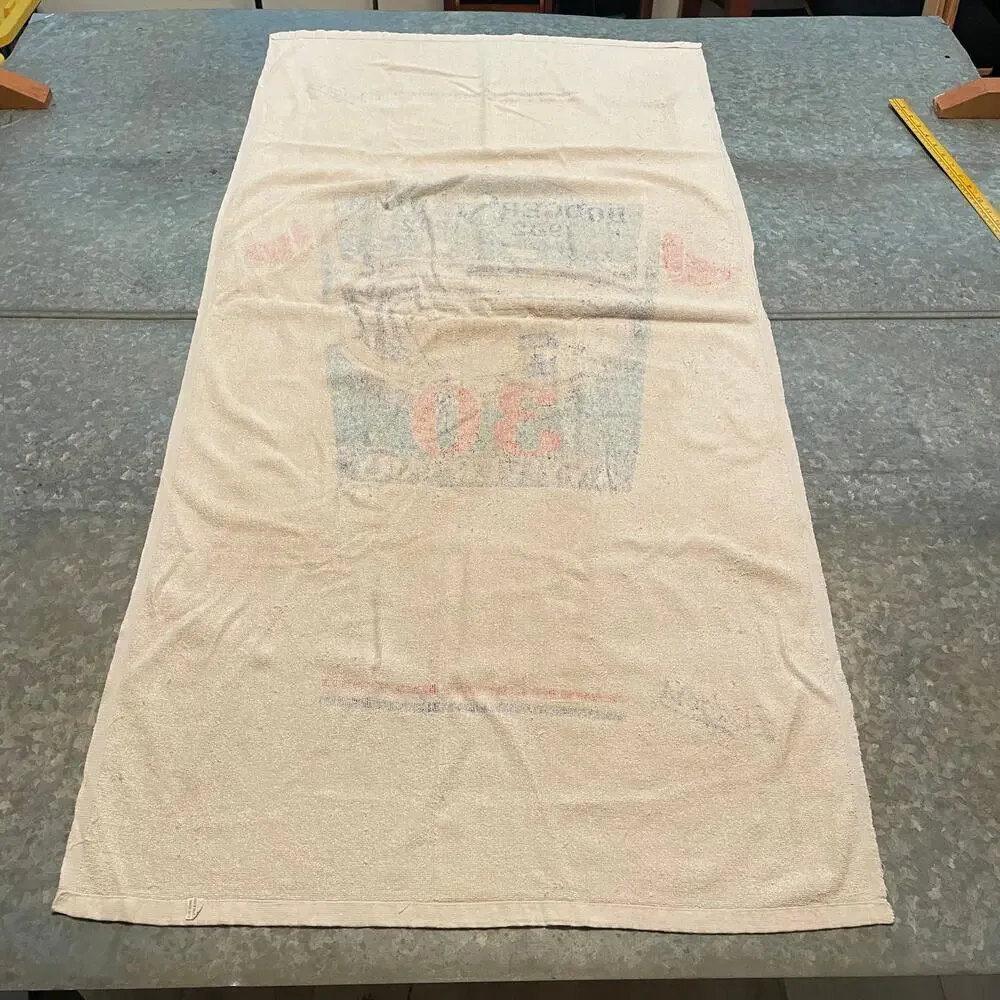 Vintage Los Angeles Dodgers 30th Anniversary Dodger Stadium Beach Towel 90s